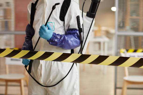 Professional Biohazard Cleanup technician working in Maryville, TN